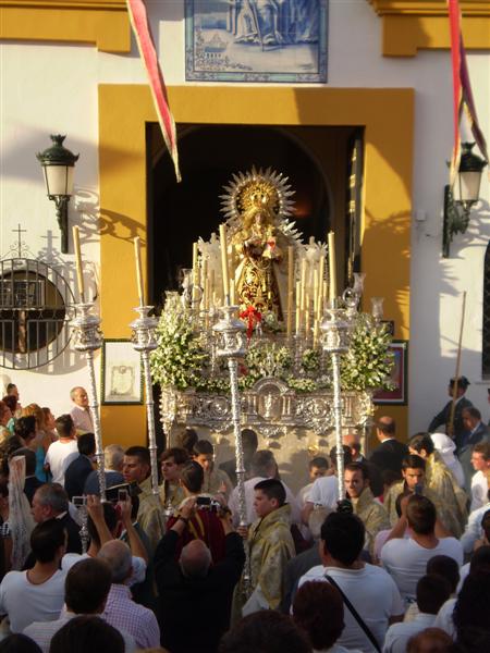 Madre y Patrona de Santiponce Coronada. Eduardo Fdez. López